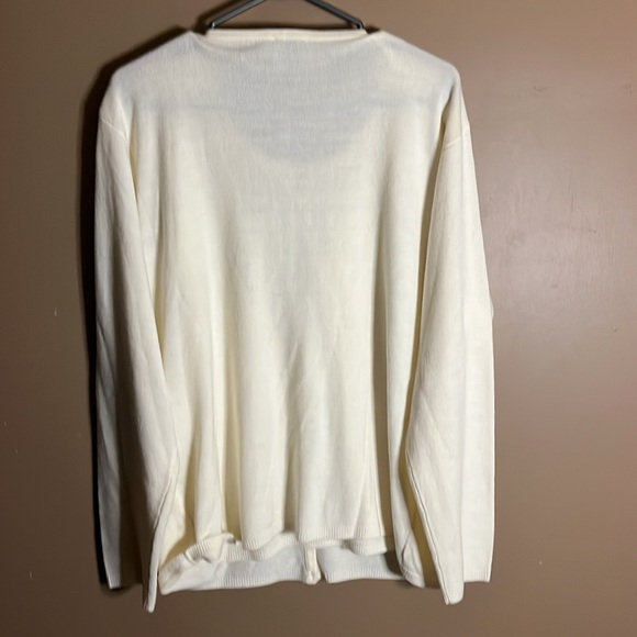 Double layer attached sweater cream - Picture 5 of 5